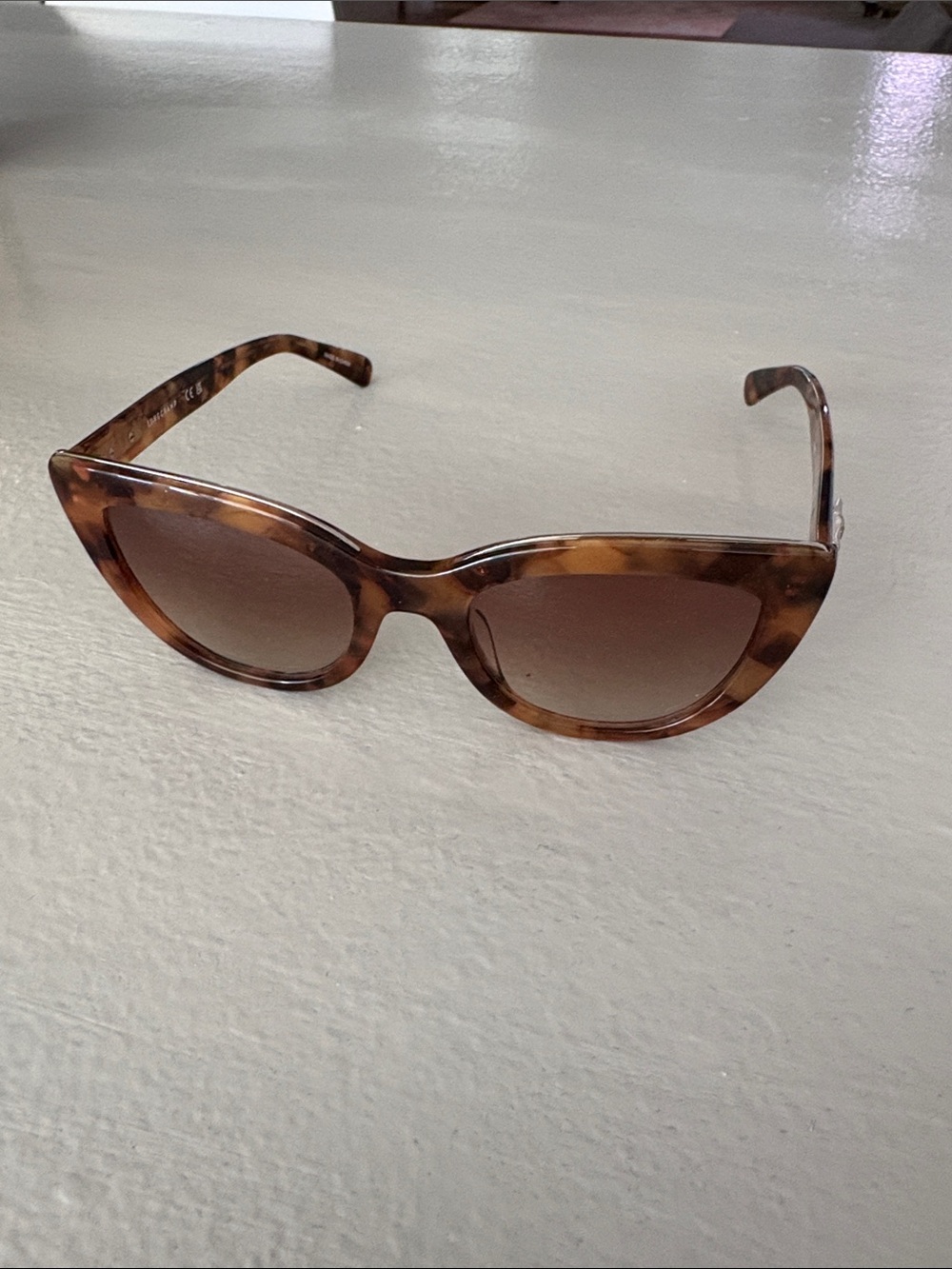 Longchamp Paris Vintage Havana Tortoise Sunglasses - Picture 2 of 10